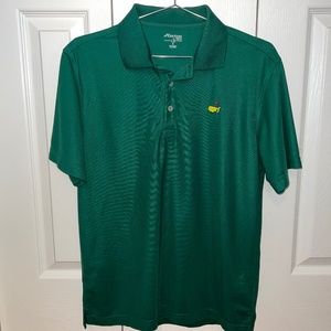 COPY - Official Masters Tech Green Performance Golf Shirt Polo